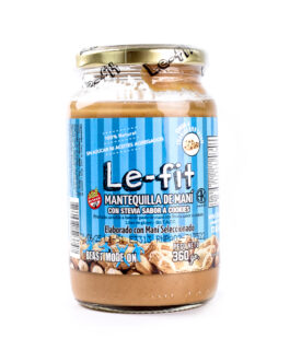 Le Fit – Mantequilla de mani sabor cookies and cream x 360 gr