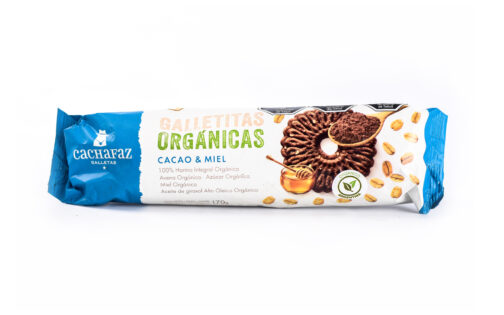 Cachafaz - Galletitas organicas de cacao y miel x 170 gr