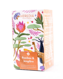 Heredia – Rooibos y jengibre x 25 saq