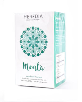 Heredia – Te de menta x 25 saq