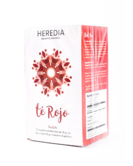 Heredia – Te rojo x 25 saq