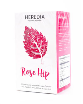 Heredia – Te rosa mosqueta x 25 saq