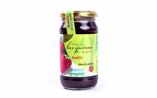 Las Quinas - Mermelada de frutilla s/azucar x 420 gr