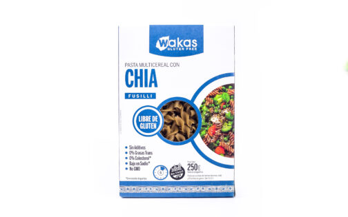 Wakas - Pastas multicereal con chia x 300 gr