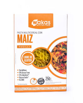 Wakas – Pastas multicereal con maíz x 250 gr
