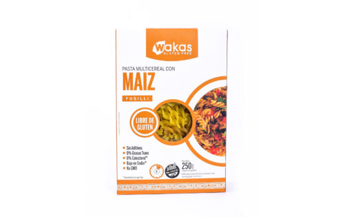 Wakas - Pastas multicereal con maíz x 250 gr