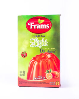 Frams – Gelatina light sabor naranja x 26 gr