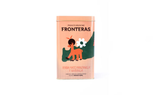 Fronteras - Yerba mate de manzanilla y naranja x 500 gr