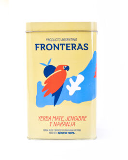 Fronteras – Yerba mate de jengibre y naranja x 500 gr