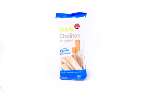 Viavita - Chalitas con sabor queso parmesano x 100 gr