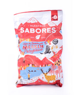 Nuestros Sabores – Chips de batatas con merken x 80 gr