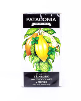 Patagonia – Té negro con chocolaTé y menta patagonia x 20 saq