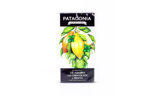 Patagonia - Té negro con chocolaTé y menta patagonia x 20 saq