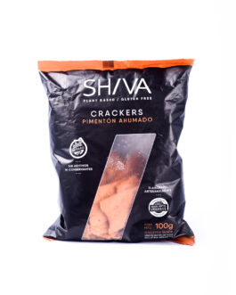 Shiva – Crackers pimenton ahumado x 100 gr