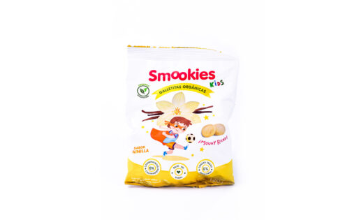 Smookies - Galletitas kids de vainilla organicas x 120 gr