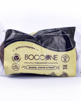 Boccone – Galletas veganas avena, cacao y mani x 145 gr