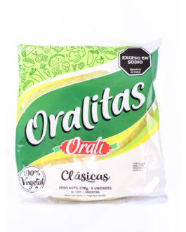 Orali – Tortillas de trigo 6 unidades x 220 gr