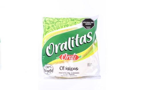 Orali - Tortillas de trigo 6 unidades x 220 gr