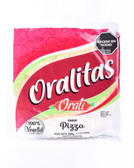 Orali – Tortilla de trigo sabor pizza 6 unidades x 220 gr