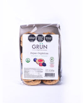 Grun – Pepas con mermelada de frambuesa x 150 gr