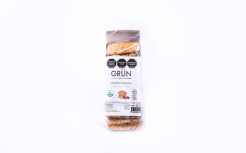 Grun - Crackers con lino y chia x 120 gr