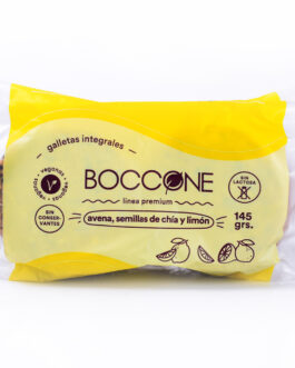 Boccone – Galletitas veganas avena, chia y limon x 145 gr