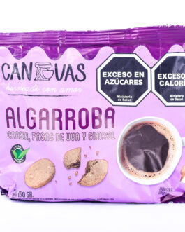 Canvas – Galletitas sabor algarroba x 135 gr