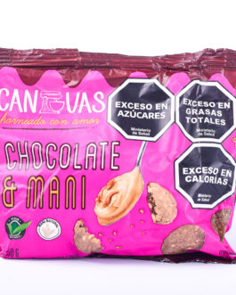 Canvas – Galletitas de chocolate y mani x 150 gr