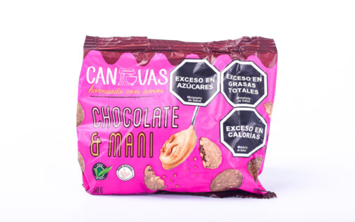 Canvas - Galletitas de chocolate y mani x 150 gr