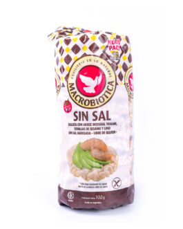 Macrobiotica – Galletas de arroz sin sal x 102 gr