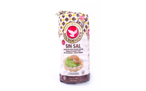 Macrobiotica - Galletas de arroz sin sal x 102 gr