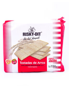 Risky Dit – Tostadas de arroz sin sal x 150 gr