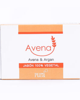 Pura Soap – Jabón vegetal de avena y argán x 85 gr