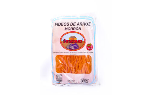 Soyarroz - Fideos de arroz morrón x 300 gr