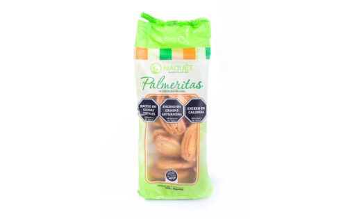 Naquet - Palmeritas de hojaldre x 160 gr