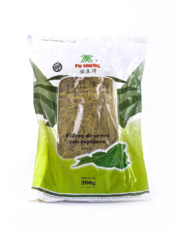 Fu Sheng – Fideos de arroz con espinaca x 200 gr
