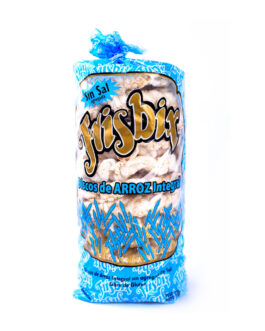 Frisbix – Discos de arroz integral sin sal x 100 gr