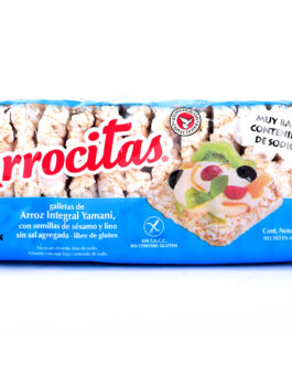 Arrocitas – Galletas de arroz integral yamaní sin sal x 101 gr