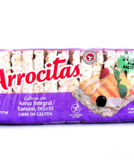 Arrocitas – Galletas con arroz integral yamaní dulces x 101 gr