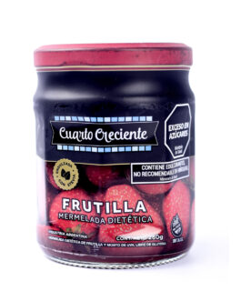 Cuarto Creciente – Mermelada con stevia sabor frutilla x 280 gr