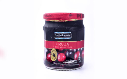 Cuarto Creciente - Mermelada con stevia sabor ciruela x 280 gr