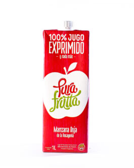 Pura Frutta – Jugo 100% exprimido de manzana roja x 1 lt