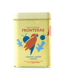 Fronteras – Yerba mate de jengibre y naranja x 110 gr