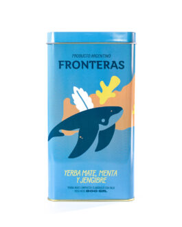 Fronteras – Yerba mate de menta y jengibre x 500 gr