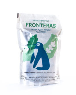 Fronteras – Yerba mate, menta y lavanda x 250 gr
