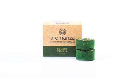 Aromanza - Romero vainilla en pastillas x 12 u