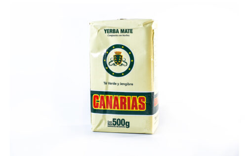 Canarias - Yerba mate te verde y jengibre x 500 gr
