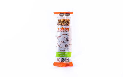 Zafran - Barrita de manzana y chía x 28 gr