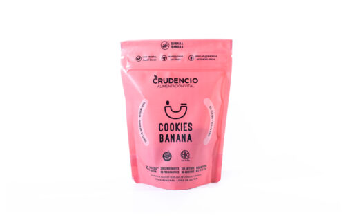 Crudencio - Cookies de banana x 80 gr