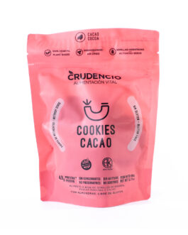 Crudencio – Cookies de cacao x 80 gr